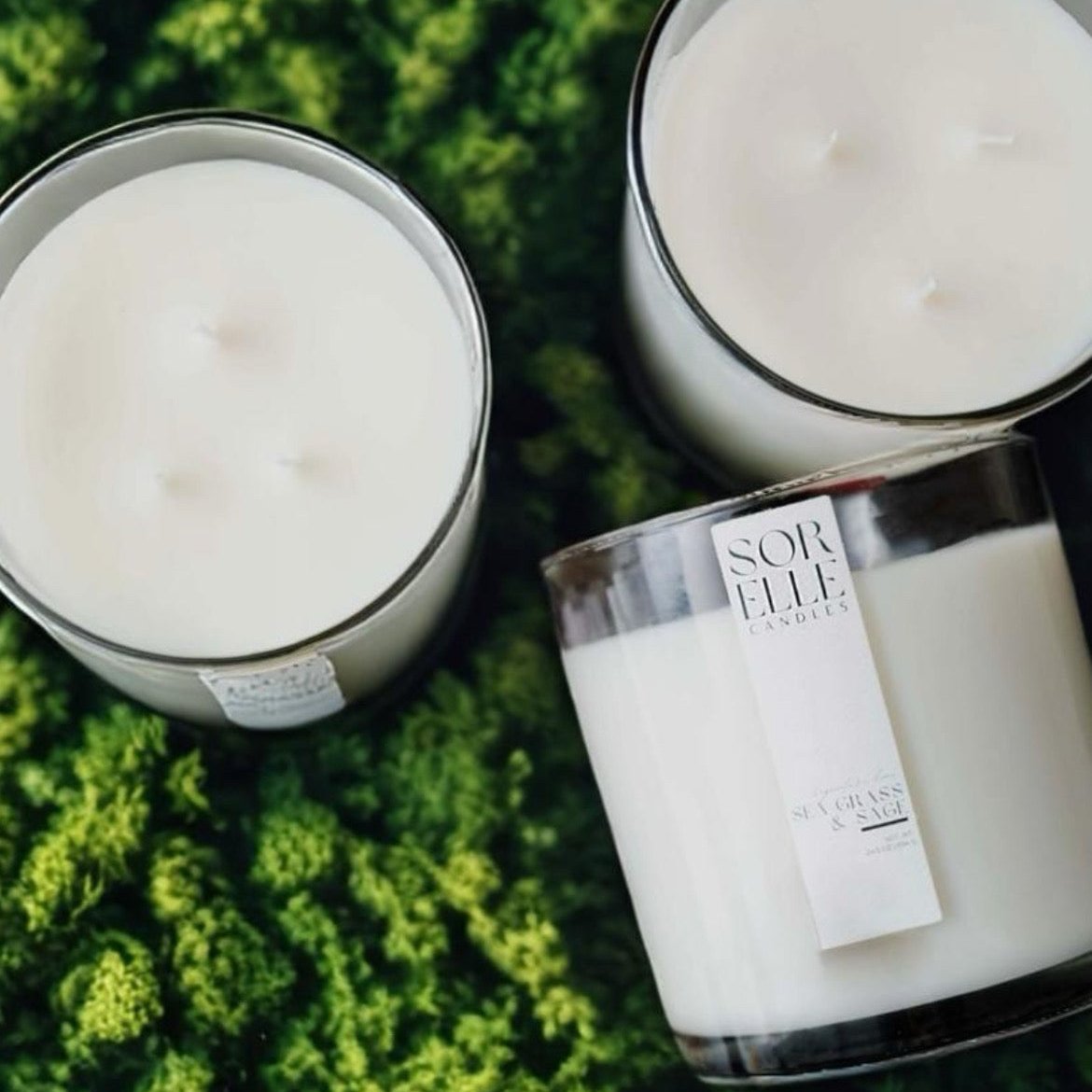 Pine Moss Highly Scented Coconut Wax Candle