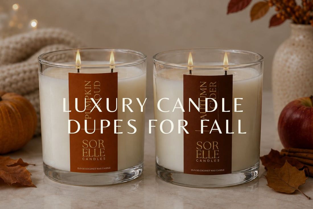 Luxury Candle Dupes for Fall: Sorelle vs. Diptyque, Jo Malone, Tom Ford
