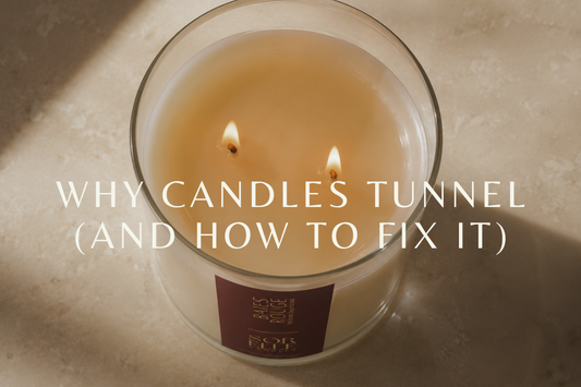 Why your candle is tunneling, and how you can fix it