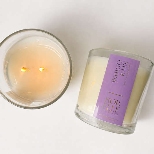 Indigo Rain Jo Malone Dupe Candle - Sorelle candles
