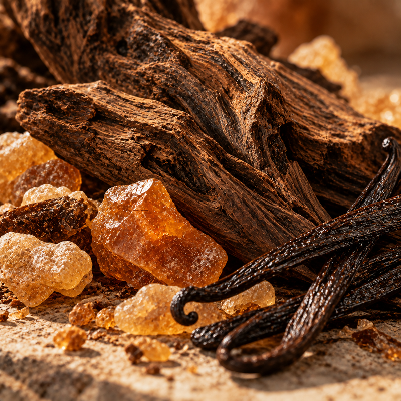 Spiced resin