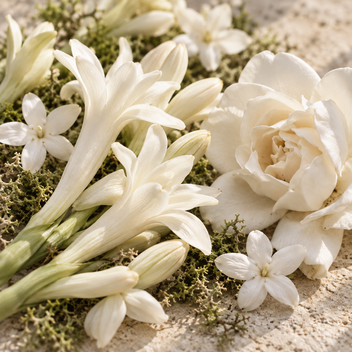 Tuberose strong scented coconut wax candle. Jasmine, gardenia mix tuberose moss. Non toxic room filling 
